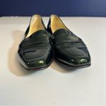 Addie Bally  Green Patent Leather Loafers Size 5 Photo 1