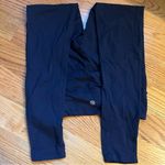 Athleta  chaturanga navy blue tight leggings size medium tall Photo 3