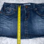 Aeropostale Y2K short mini denim jean skirt woman’s size 7/8 EUC Photo 8