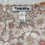 Love Ady Floral Ruffled Dress‎ White Size L Photo 1