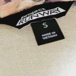 Project Runway  reptile print corset tee size small Photo 6