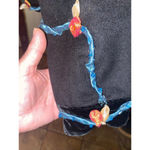 Women's Vintage Mary Frances Jacket Size M Black Size M Photo 3