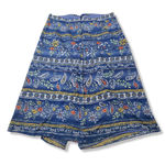 Crazy Horse Collection  Skirt Size 16 Asymmetrical Flare Paisley Floral Tie Front Photo 1