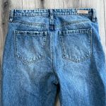BLANK NYC  The Madison High Rise Crop Button Fly Jeans | Medium Blue | 29 Photo 3
