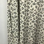 Olive Cream & Black Floral Midi Slip Dress M Size M Photo 3