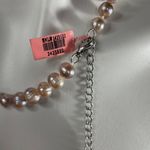 Stainless Steel Baroque Pearl Necklace 19” Photo 1