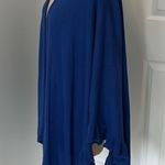 Lilly Pulitzer  Blue Ruffle Trim Wrap Shawl Photo 4