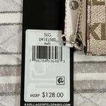 Karl Lagerfeld Paris SLG Crossbody Beige Taupe Handbag Photo 13