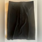 Who What Wear  Women’s Plus Size Black Midi Skirt with Lace Up Front Size 16 NWT Photo 2