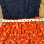 City Trends Women’s Lace Top Wild Flower Skirt Dress With Adjustable Straps Photo 11
