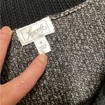 Foxcroft  sweater vest.  Black/gray twill. Medium Photo 9