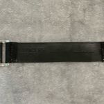 Badgley Mischka  Women’s Italian Leather Black  Metallic Adjustable Belt Photo 12