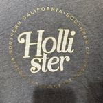 Hollister  Charcoal Crewneck Sweatshirt with Gold Accents Size M Photo 2