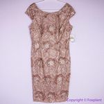Alex Evenings NEW Alex Evenings cap sleeve Embroidered Sequin Lace Dress, 14 Photo 2