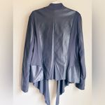 Grace Elements Faux Leather and Knit Open Jacket - Size XL - NWT Photo 4