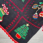 vintage work in progress christmas sweater embroidered sweater sequin s (6 Photo 2