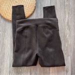 Spanx  chocolate brown faux leather‎ leggings women’s size L Photo 4