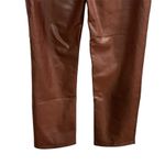 Abercrombie & Fitch Curve Love Vegan Leather 90s Relaxed size 8 Pants 29” waist Photo 4