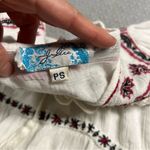 J. Glee Vintage Embroidered 3/4 Sleeve Boho Tiered White Dress Petite Small EUC Size undefined Photo 1