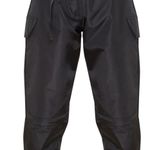 Pretty Little Thing Black Shell Pocket Jogger Photo 2