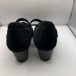Wolky heel suede leather Mary Jane style Office Heel black size 38 US 7 Photo 4