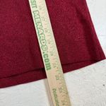 Coldwater Creek Metallic Red Sleeveless Top Mock Neck Silk Blend Size M Photo 1