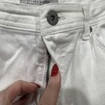 Chico's Platinum Size 0.5 US S 6 Crop Jeans Women’s White Denim Mid Rise Stretch Photo 5