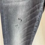 R13  Women's Biker Boy Skinny Crop Jeans in Strummer Black Photo 3