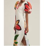 Anthropologie  Floral Maxi Dress with Puff Sleeves
S Photo 1