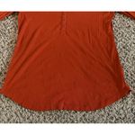 a.n.a  Women's Burnt Orange Ripped Long Sleeve Tee Size Medium Photo 6