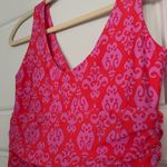 Jude Connally Penelope Dress | Fleur De Lis Damask Watermelon | XS Photo 3