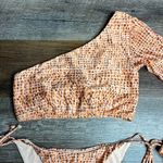 l*space NWT L* Bikini Top Cardi One Sleeve Top Wild Bunch S Photo 1