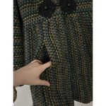 Anthropologie  Plenty By Tracy Reese Wool Blend Coat Size 4 Boho Artsy Unique Photo 4