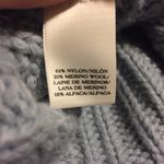 Ann Taylor ❤️ Snuggly Soft Baby Blue Turtleneck Sweater Photo 4