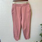 Girlfriend Collective  Organic Cotton Mauve Joggers, size S Photo 9