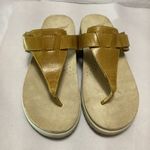 Dansko  mustard thong Leather women’s Sandals size 39 Photo 1