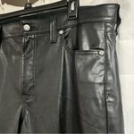 Gap  Faux Leather Vintage Slim High Rise Pants Photo 2