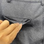 Betabrand  ribbed grey Officewear comfortable casual wide leg pants Photo 4