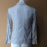 1. State  striped button up shirt Photo 4