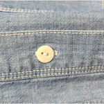 Madewell  Denim Long Sleeve Blue Shirt Size XS‎ Photo 2