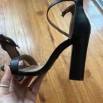 Black block heels Size 6 Photo 1
