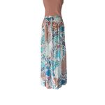 Patrons of Peace Multicolor Floral Maxi Skirt with Slit Photo 6