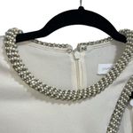 Jonathan Simkhai NEW NWT Katherine Diamante Embroidery Cutout Mini Dress Nougat Photo 7