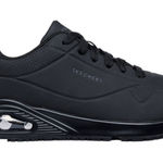 Skechers  Uno SR Deloney Womens Size 9 Black Slip Resistant Work Shoes Sneakers Photo 0