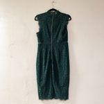 Bardot  Lace Illusion Sheath Dress in Green Size 6 Photo 2