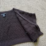 Apostrophe  Chocolate Brown Knit Cardigan Photo 7