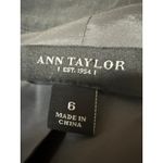 Ann Taylor  Women's Gray Long Sleeve Double Breasted Blazer Coat Jacket Size 6 Photo 2