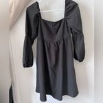 Amazon ✨Square Neck Dress Long Puff Sleeve A-Line Casual Short Mini Dresses✨ Photo 4