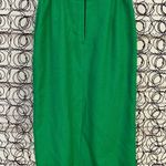 Vintage cross country fashions Kelley green rough woven tweed pencil skirt Size 10 Photo 2