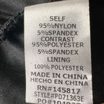 Emprada NWT Large Black Long Sleeve Mini Bodycon Dress Mesh Stretch Ruched Party Photo 9